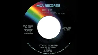 1975 HITS ARCHIVE: Free Bird - Lynyrd Skynyrd (stereo 45--studio version single)