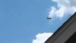 Chinook flying over Kansas City suburbs?