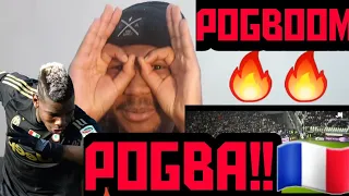 Paul Pogba French Genius Goals & Skills REACTION