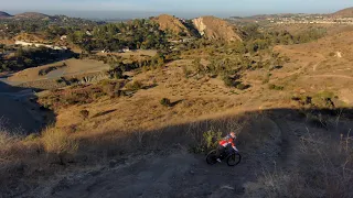 Santiago Oaks - WaterFall Trail With Drone