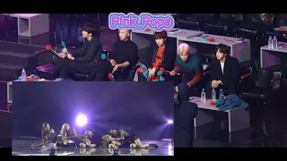 BTS REACTION TO BLACKPINK DDU DU DDU DU + FOREVER YOUNG GDA 2019