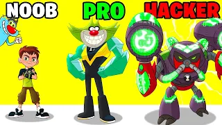 NOOB vs PRO vs HACKER | In Ben 10 | With Oggy And Jack | Rock Indian Gamer |