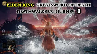 Elden Ring Greatsword of Death, Deathwalker's Journey Boss Fights 03 (Strength Build / NG+2)