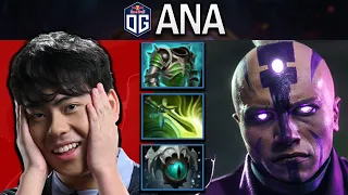 OG.ANA SMURF ANTI-MAGE WITH CUIRASS-BUTTERFLY - DOTA 2 7.31 PRO GAMEPLAY