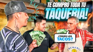 COMPRAMOS TODA LA TAQUERIA DE UN TAQUERO SOLITARIO