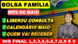 BOLSA FAMÍLIA: CALENDÁRIO DE MAIO E CONSULTA LIBERADA PARA RECEBIMENTO! LIBEROU TUDO