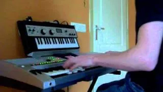 Coldplay - Clocks on Yamaha PSR-3000