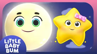 Moon & Stars | Little Baby Bum | Baby Sensory Songs | Calming Animation for Falling Asleep🌙✨