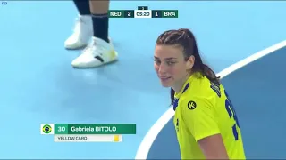 BRASIL X HOLANDA   AMISTOSO HANDEBOL FEMININO 15/04/2021