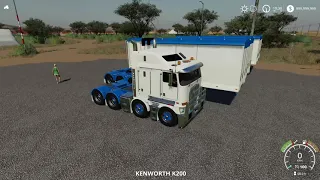 Building A BAB Quad Tipper Road Train In Farming Simulator 19 With Kenworth K200.