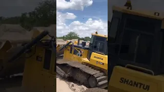 Wow Amazing!!Bulldozer SHANTUI DH17c2 So strong 😱 #dozers #shots #shortsfeed #shortvideo