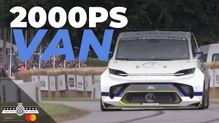 2000PS Ford Electric SuperVan makes World Debut at Goodwood