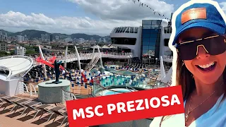 MSC PREZIOSA - Um mini cruzeiro no navio da MSC CRUZEIROS