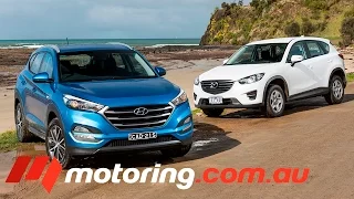 2015 Hyundai Tucson v Mazda CX-5 Comparison