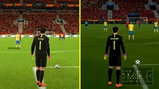 FIFA 18 World Cup Russia 2018 Nintendo Switch vs PS4 Pro Graphics Comparison