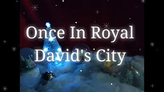 Once In Royal David's City - Instrumental (with lyrics)