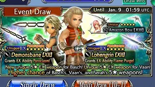 Basch ex pulls on my Main dffoo account