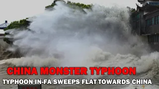 Massive Typhoon In Fa sweeps towards China after flooding chaos  China Floods  Three Gorges Dam