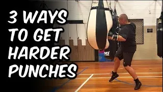 How To Get Harder Punches | How To Punch Hard Like Mike Tyson | Increase Your Punching Power