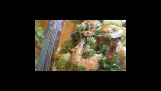 moqueca de camarão com chuchu e maxixe