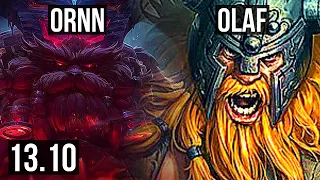 ORNN vs OLAF (TOP) | 1.2M mastery, 6/3/13 | KR Master | 13.10