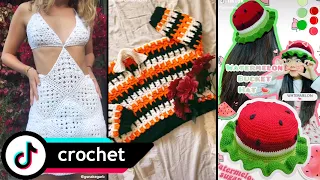 TIKTOK CROCHET AND KNITTING FASHION COMPILATION #183