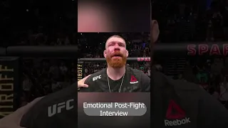 Paul FELDER EMOTIONAL Retirement Interview!  #shorts #ufc