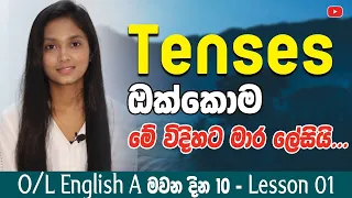 All The Tenses In An Amazing way | English Grammar Lessons For Beginners In Sinhala