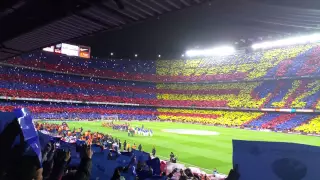 Barca vs Real mosaic 22 March 2015