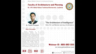 Webinar Weekly  Series 2  The Architecture of Intelligence