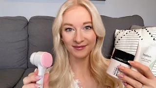 ASMR |🤍 Friend Does Your Skincare Routine 🤍 So Relaxing ✨