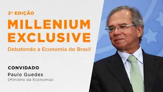 Millenium Exclusive recebe o ministro Paulo Guedes