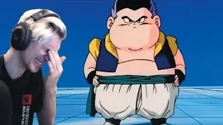 xQc reacts to Dragon Ball Z - Gotenks Fusion Fail Compilation (with chat)