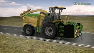 KRONE BiG X Animation – Take a look inside the BiG X