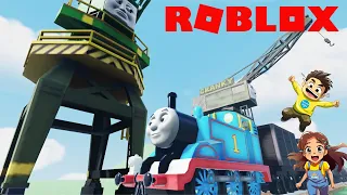 ROBLOX THOMAS & CRANKY VS ACE THE RACE CAR !  || Roblox Gameplay || Konas2002