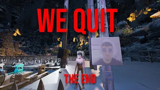 The End | We Quit | ARK Survival Ascended | Small Tribes EP 47 The Finale