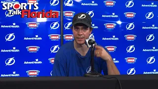 Brayden Point Talks About Game Winner Over Panthers