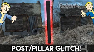 POST/PILLAR GLITCH! Change Elevation Easily in Your Settlement! (Fallout 4 Settlement Tips & Tricks)