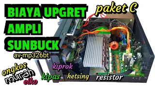 woww...!! ga sampe 1.000.000 amplifier sunbuck full modif/upgret power murah pitur melimpah