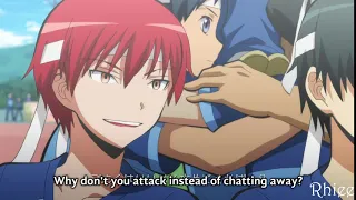 Karma Akabane speaking in english