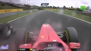 Alonso vs Hamilton, Hungria, 2011