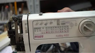 PFAFF hobby 422 - обзор швейной машины