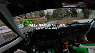 Rally Madeira Legend • Abrigo do Pastor 1  | Rui J. Fernandes & João P. Freitas🍀Helmet POV