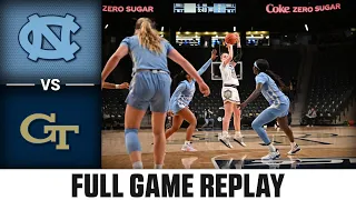 North Carolina vs. Georgia Tech Full Game Replay | 2023-24 ACC Women’s Basketball