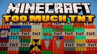 Minecraft: Too Much TNT Mod | 35 New TNTs!