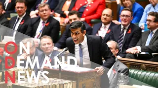 'PMQs LIVE: Rishi Sunak Faces Keir Starmer '