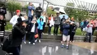 Cutest Flash Mob Proposal Ever: When He Starts to Dance, You'll Cry