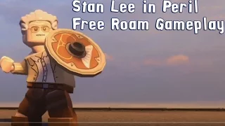 LEGO Marvel's Avengers - Stan Lee in Peril | Manhattan Free Roam Gameplay (PC HD) [1080p60FPS]