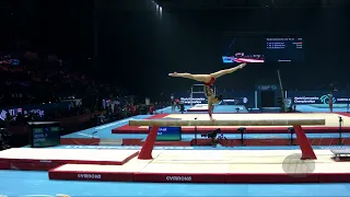 DERWAEL Nina (BEL) - 2022 Artistic Worlds, Liverpool (GBR) - Qualifications Balance Beam