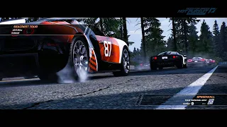 NFS Hot Pursuit Remastered - Longest Racetrack (43.5 Miles) with Bugatti Veyron